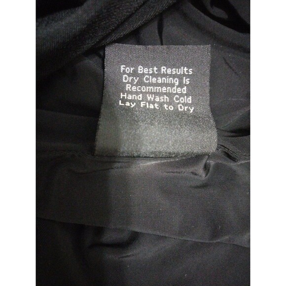 J. Peterman size 6 Dress -Black Cap Sleeve - Picture 7 of 7